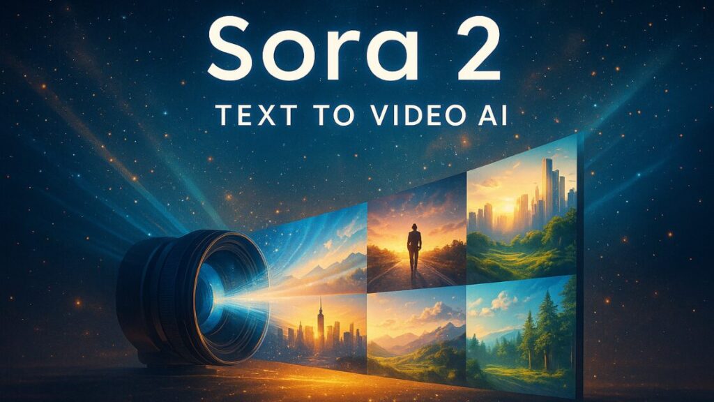 テキストから動画を生成するイメージ